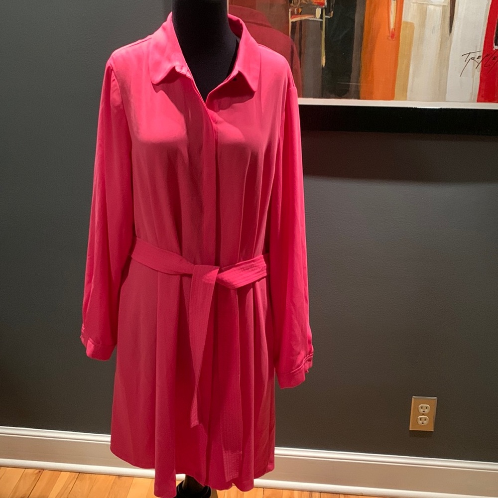 Nine West Pink Midi Dress